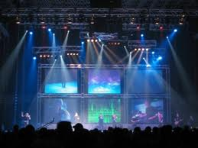 Yo fuí a un concierto.