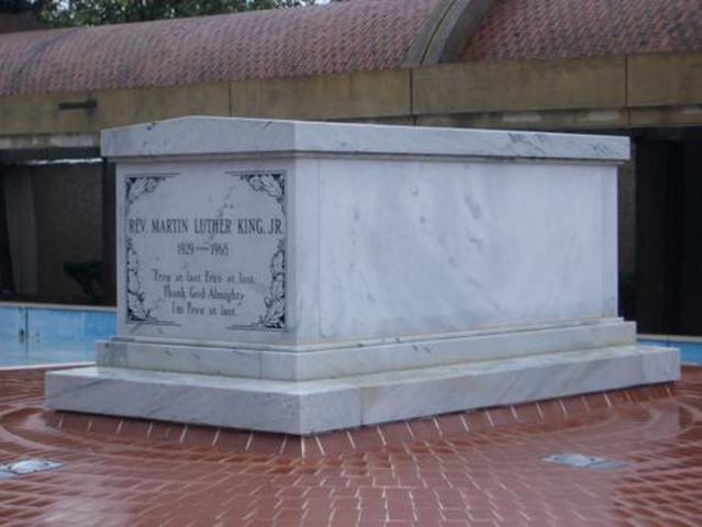 Martin Luther King J.R. is assassinated