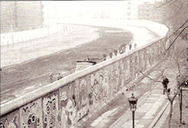 Die Mauer wurde gebaut