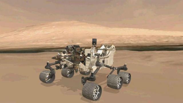 Curiosity Lands on Mars
