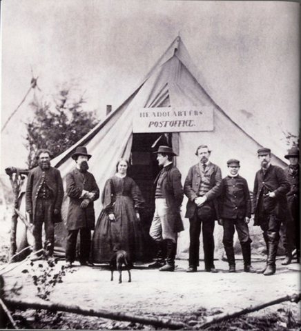 She is appointed postmaster.