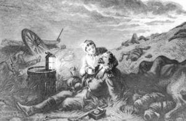 Clara had a brush with death