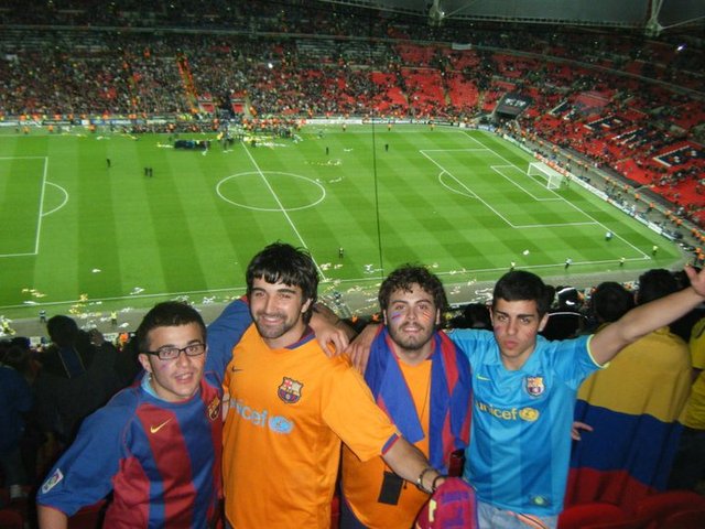 Final Wembley Barça - Man U