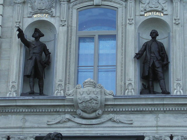 Mort de Montcalm et de Wolfe