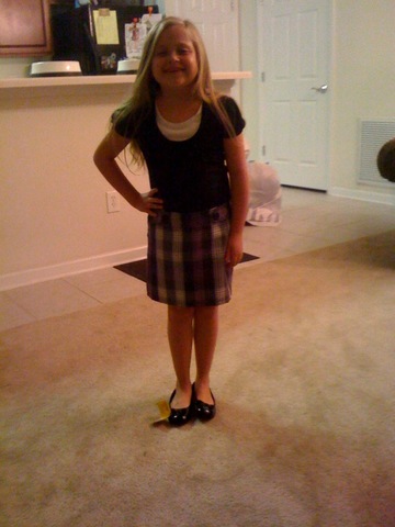 I am a big girl and I turned 8