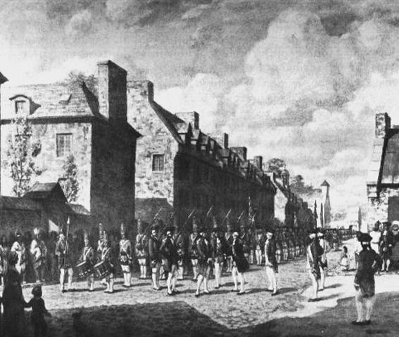 signature du Traité de Paris qui met fin à la guerre de Sept Ans