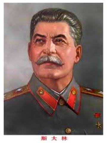 Stalin rises to power in the soviet union