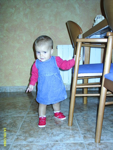 Primers pasos de la Sara