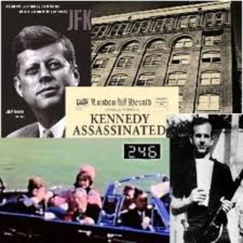 JFK blown away