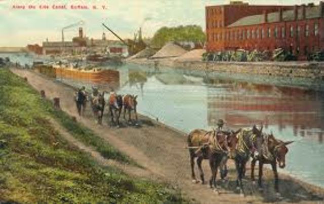 Erie Canal completed