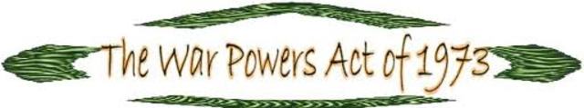 War Power Act