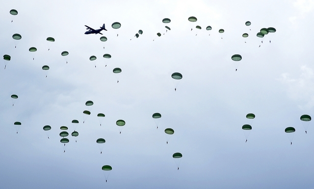 First airborne troops formed in India