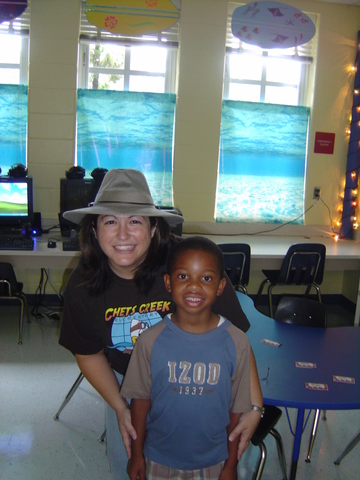 Bryan's first day of school at Chet's