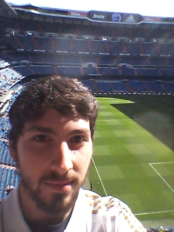 Primer partit al S. Bernabéu