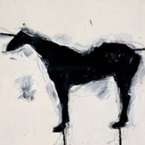 Painting: Susan Rothenberg - Horse