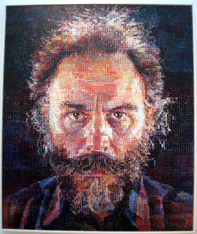 Painting: Chuck Close - Lucas