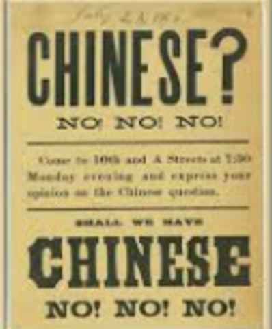 The Chinese Exclusion Act