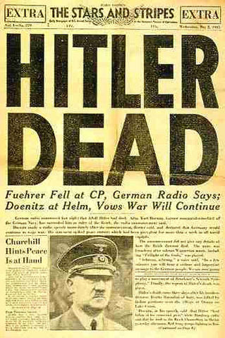 Death of Adolf Hitler
