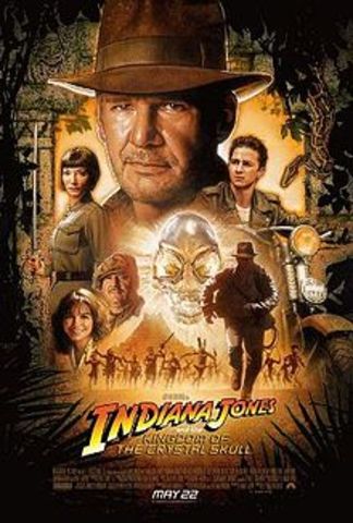 Steven Spielberg directs Indiana Jones and the Kingdom of The Crystal Skull