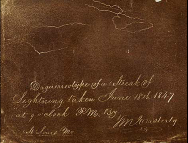 First Photo Of Lightning