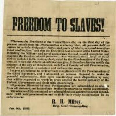 Timeline: Emancipation Proclamation
