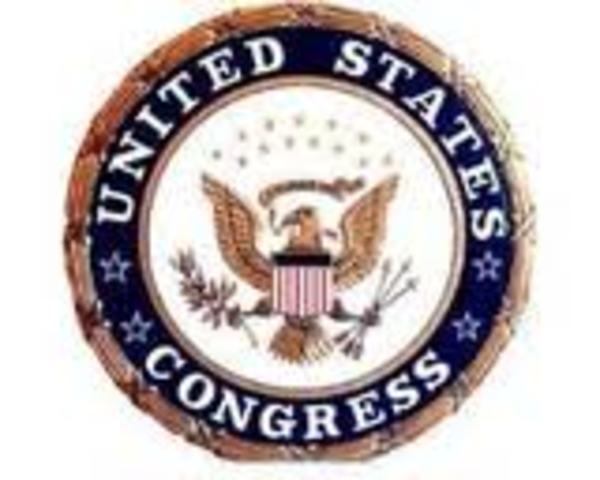 Congress abolishes Slavery