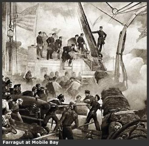 Farragut at Moblie Bay