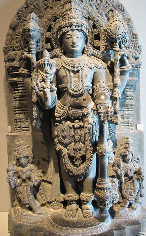The Hindu diety Vishnu-India