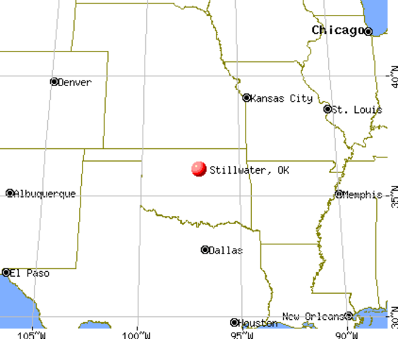 Born in Stillwater, Oklahoma