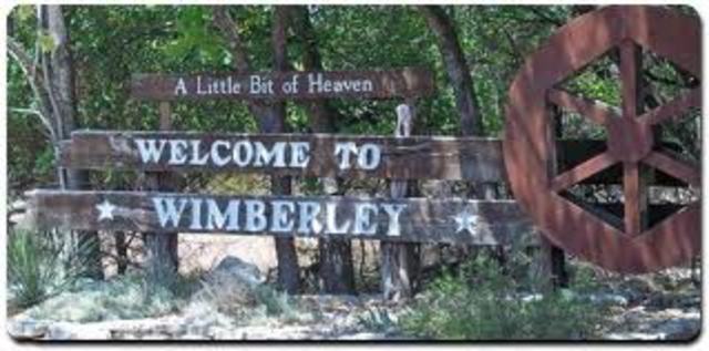 Yo mudé a Wimberly,Tx