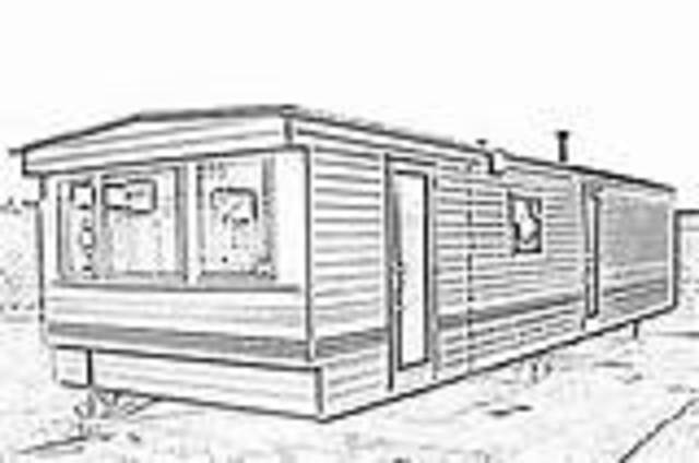 Me mudé a una casa remolque.