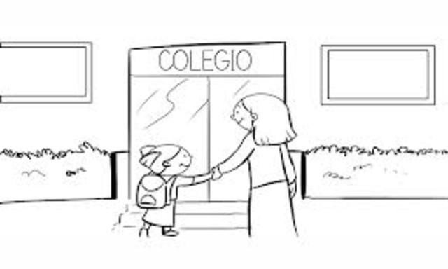 mi primer dia a clase