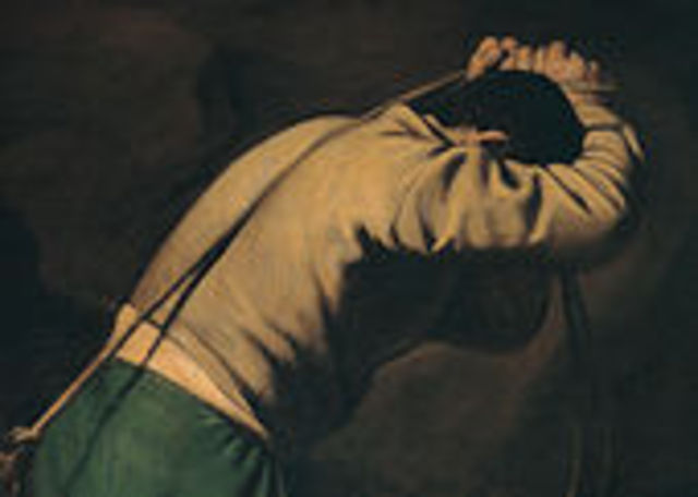 Martyrdom of St Peter, by Merisi Michelangelo known as Caravaggio