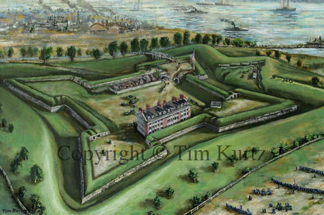 Anglais prennent fort Detroit