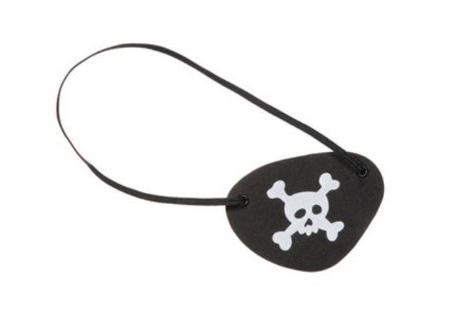 He gets blinded in a battle