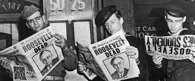 FDR's death