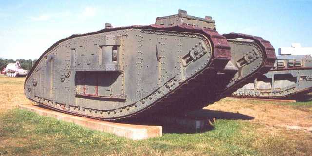 The tank was first used in combat