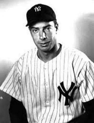 Joe DIMaggio , Famous baseball player