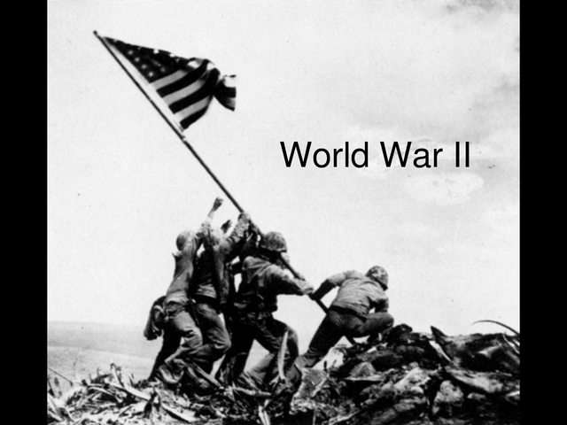 World war two comes to an end