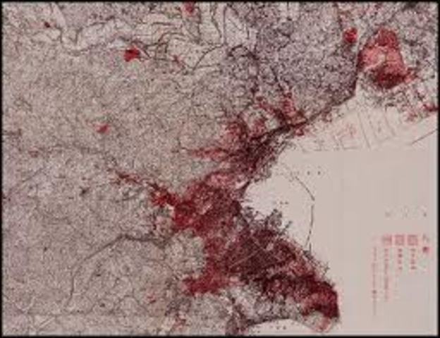 Map of Japan After WW2