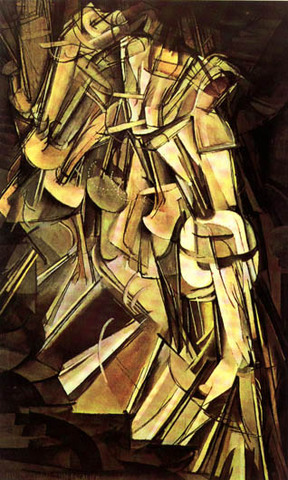 Nu descendant l'escalier, Marcel Duchamp, 1912