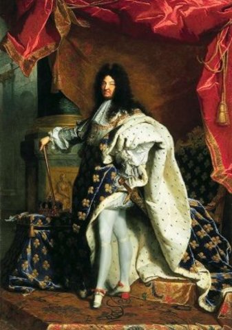 Hyacinthe Rigaud, Portrait de Louis XIV, roi de France, 1701
