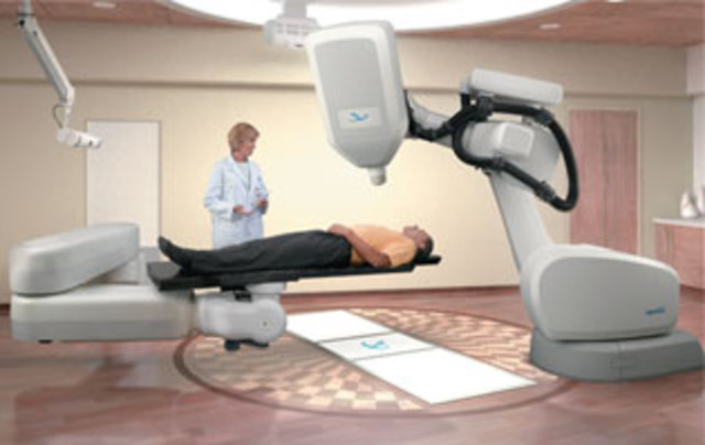 Cyber Knife technology is introduced