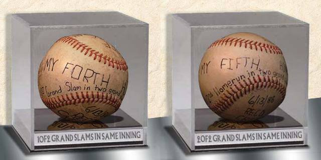 Hit 2 Consecutive Grand Slam  Homeruns In Same Inning