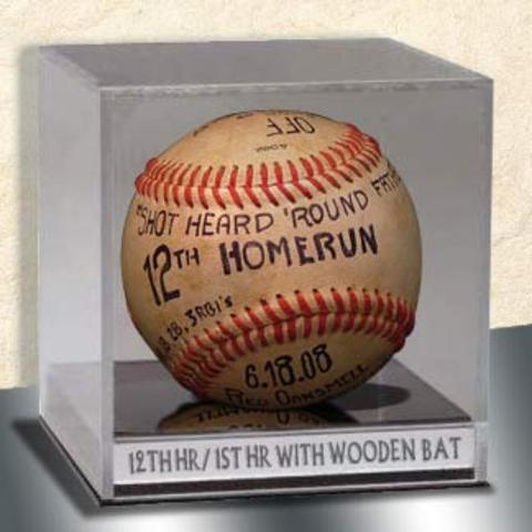 First Wooden Bat Homerun (Shot Heard Around Father's Day