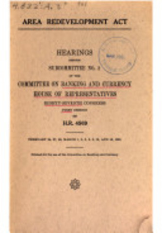 Area Redevelopement Act