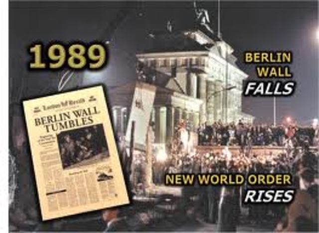 Berlin Wall is Torn Down