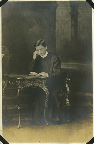 Fr. Francis Sindelar travels over 9000 miles throught U.S. to solicit alumni support for school