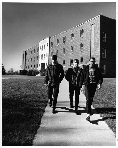 Groundbreaking for first freestanding residence hall, Jaeger Hall