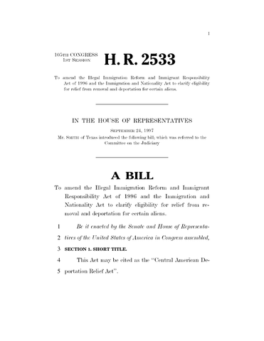 Illegal Immigration Reform and Immigrant Responsiblity Act of 1996